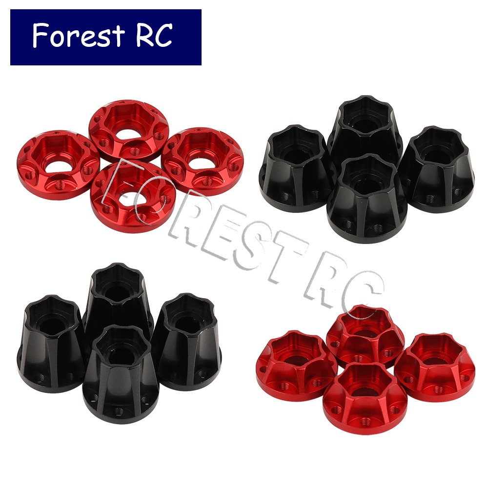Set 4 Trục Bánh Xe 12mm Chuyên Dụng Cho Xe Điều Khiển 1 / 10 1.9 inch Rim 8-24mm