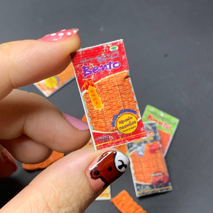 Mô hình Bento, Mini Food, đồ ăn tí hon , đồ ăn mini mô hình cho búp bê DIY