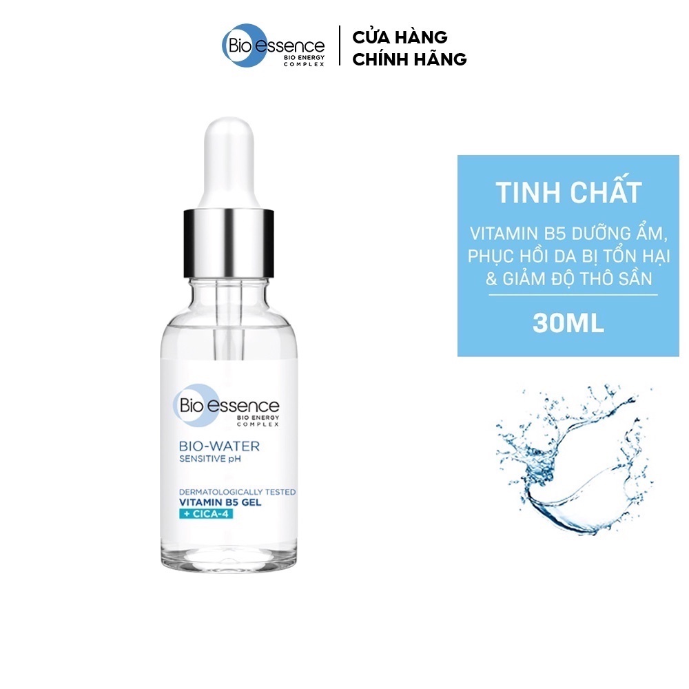 Tinh chất dưỡng ẩm và phục hồi Bio-essence Bio-water Bio gel Vitamin B5 30ml