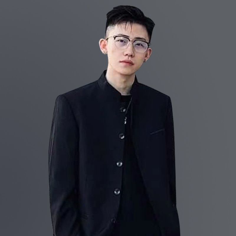 Áo Khoác Màu Trơn Có Túi Phối Nút Đơn Giản Thời Trang Cho Nam