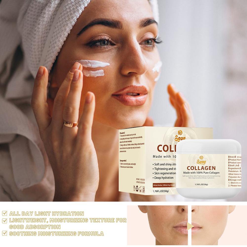 Soug Kem collagen Dưỡng Ẩm Nâng Cơ Săn Chắc Da Mặt