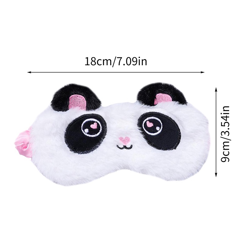 Mặt Nạ Che Mắt Ngủ Họa Tiết Hoạt Hình Thỏ Dễ Thương Cho Bé Gái