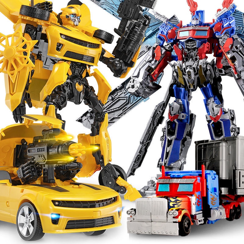 ( cực ưu đãi ) Đồ Chơi Robot Biến Hình Optimus Prime Bumblebee Xe Mô Hình Đồ Chơi Robot Đồ Chơi ( tặng kèm oto mini )