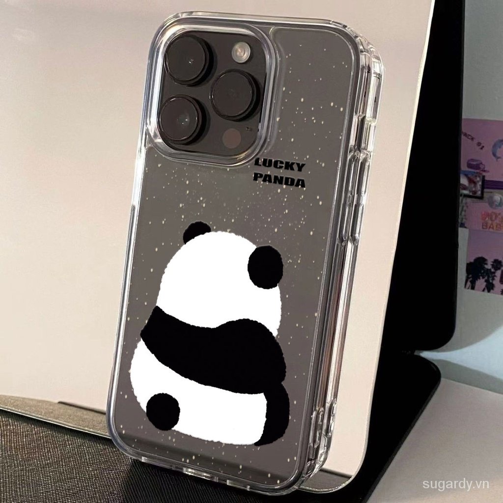 Ốp Điện Thoại Chống Sốc Hình Gấu Trúc Cho iphone 15pro 15promax 14promax 13promax 11promax 15 14 13 12 11 pro max xr x xsmax 7 8 plus