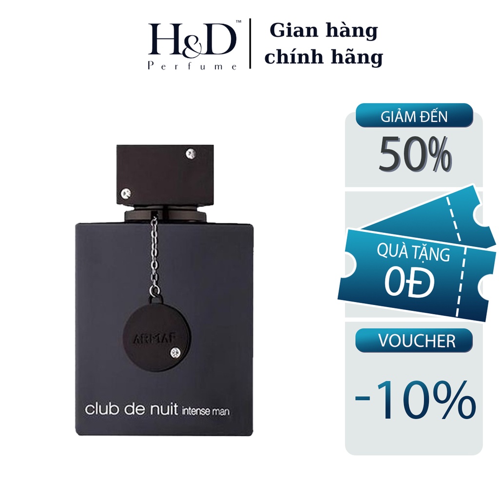 Nước hoa nam Armaf Club De Nuit Intense 5ml/ 10ml/ 20ml  EDT thơm lâu HD Perfume