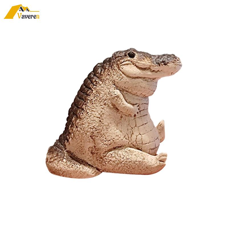 Tượng Cá Sấu Trang Trí Sân Vườn