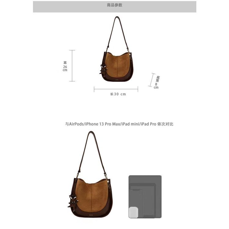 Túi Đeo Vai Phong Cách Nam Cực chio2nd Thời Trang Thu Đông retro