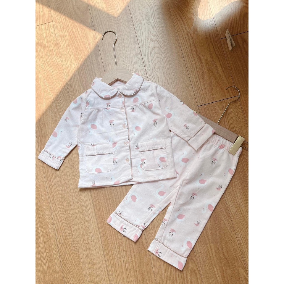 Bộ nỉ bông cho bé, bộ quần áo nỉ cho bé trai bé gái