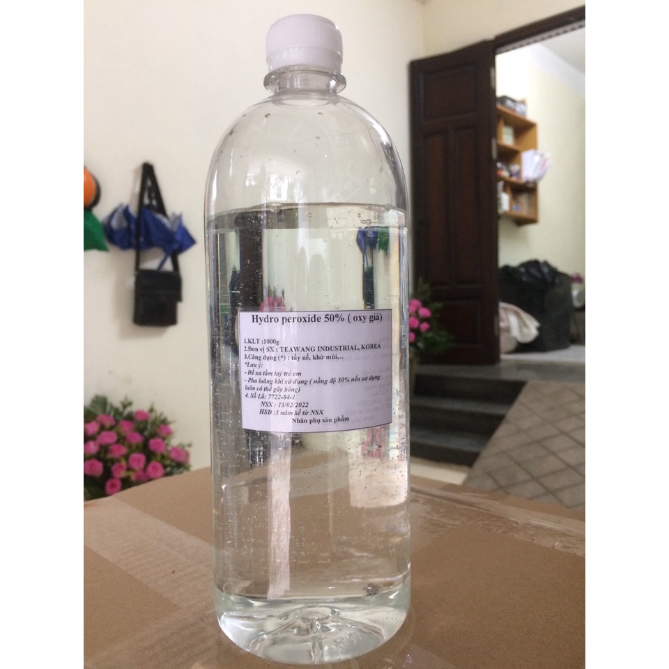 HYDRO PEROXIDE 50%  - 1000G