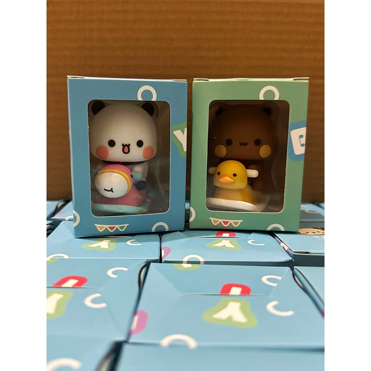 Yier and Bubbu mitao Đồ trang trí Gấu Trúc Đồ Chơi Đáng Yêu