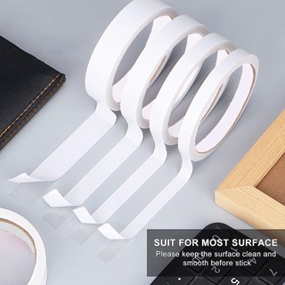 Cuộn Băng Keo Giấy Hai Mặt 8m Siêu Mỏng diy