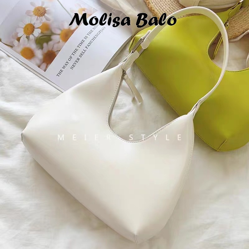 Molisa túi xách nữ túi kẹp nách 2023 NEW phù hợp du lịch THỂ THAO Popular Vintage GST2390NAU 41Z231012