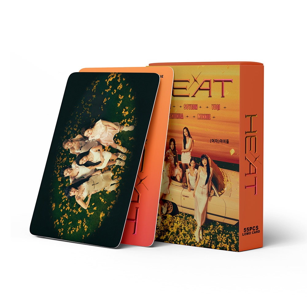 G-IDLE Album I Want That Photocard I-DLE I Feel & I Love & I Never Die & 2022 World Tour Song Yuqi Lomo Card 54Pcs/Box