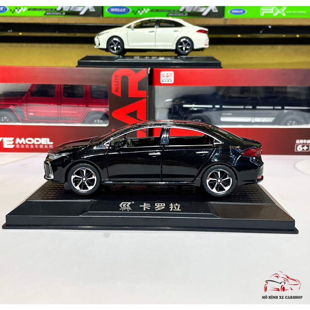 Mô hình xe kim loại Toyota Corolla Altis tỉ lệ 1:32 Carshop hãng CHEZHI 2 màu