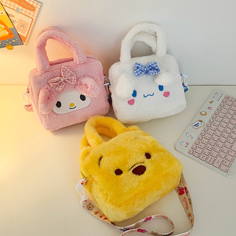 Túi Đeo Chéo Hình Hoạt Hình Dễ Thương Cho Bé