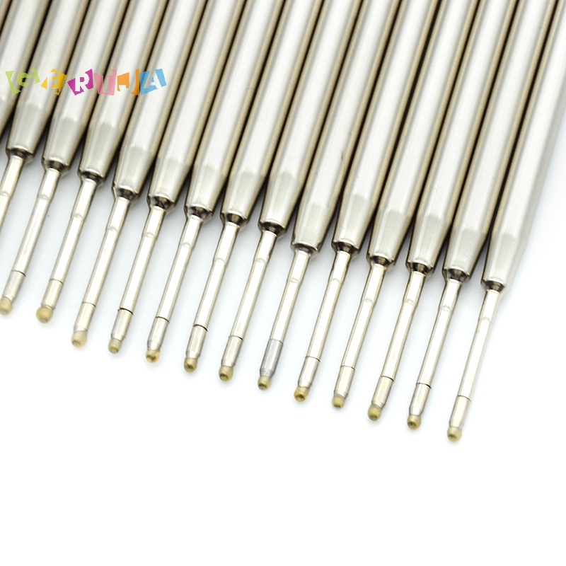 Set 10 Bút Bi Ngòi 1.0mm Tiêu Chuẩn Màu Xanh Dương