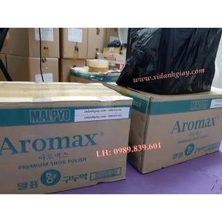 Xi Đánh Giày Cao Cấp Hàn Quốc Aromax (đen,nâu,ko màu,vàng bò)
