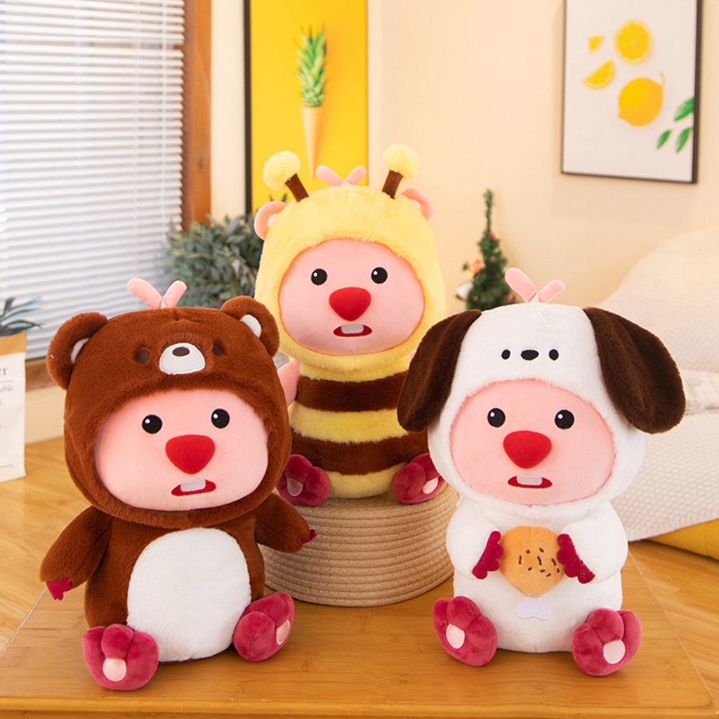 Đồ chơi nhồi bông 38cm Hình Động Vật Dễ Thương