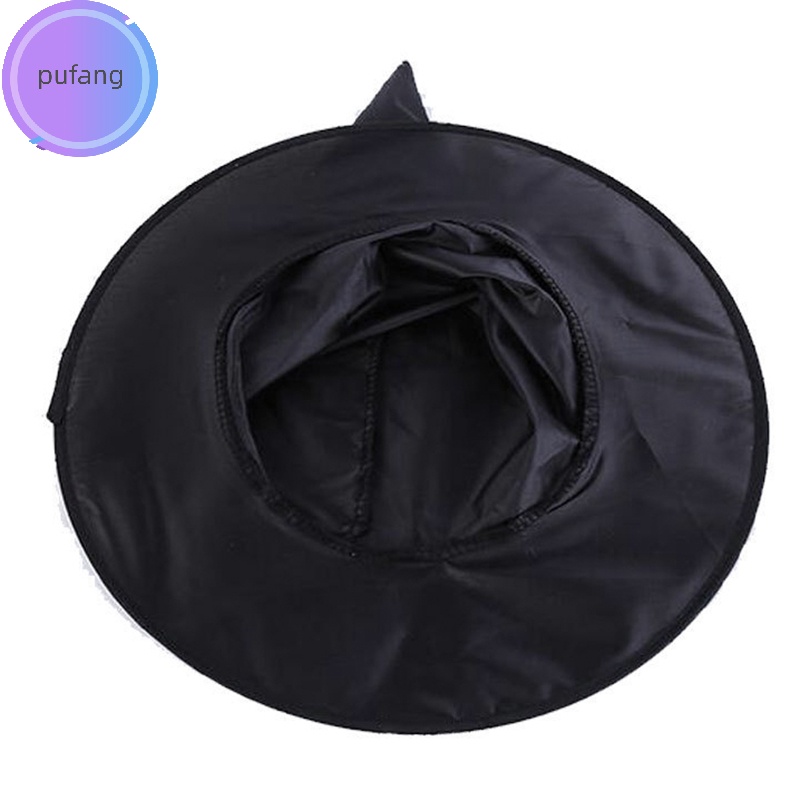 Pufang Mũ Phù Thủy Màu Đen Hóa Trang halloween Cho Người Lớn vn