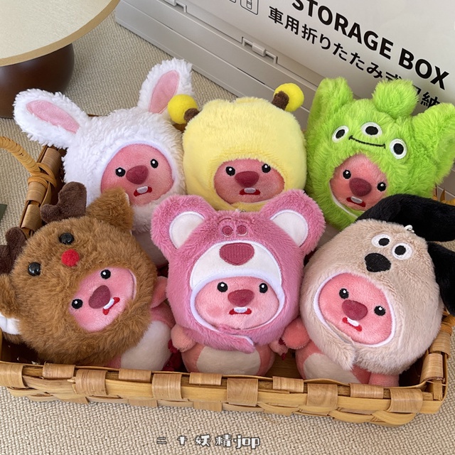 Búp Bê Nhồi Bông 12-40cm Treo Chìa Khóa / Điện Thoại / Xe Hơi Dễ Thương