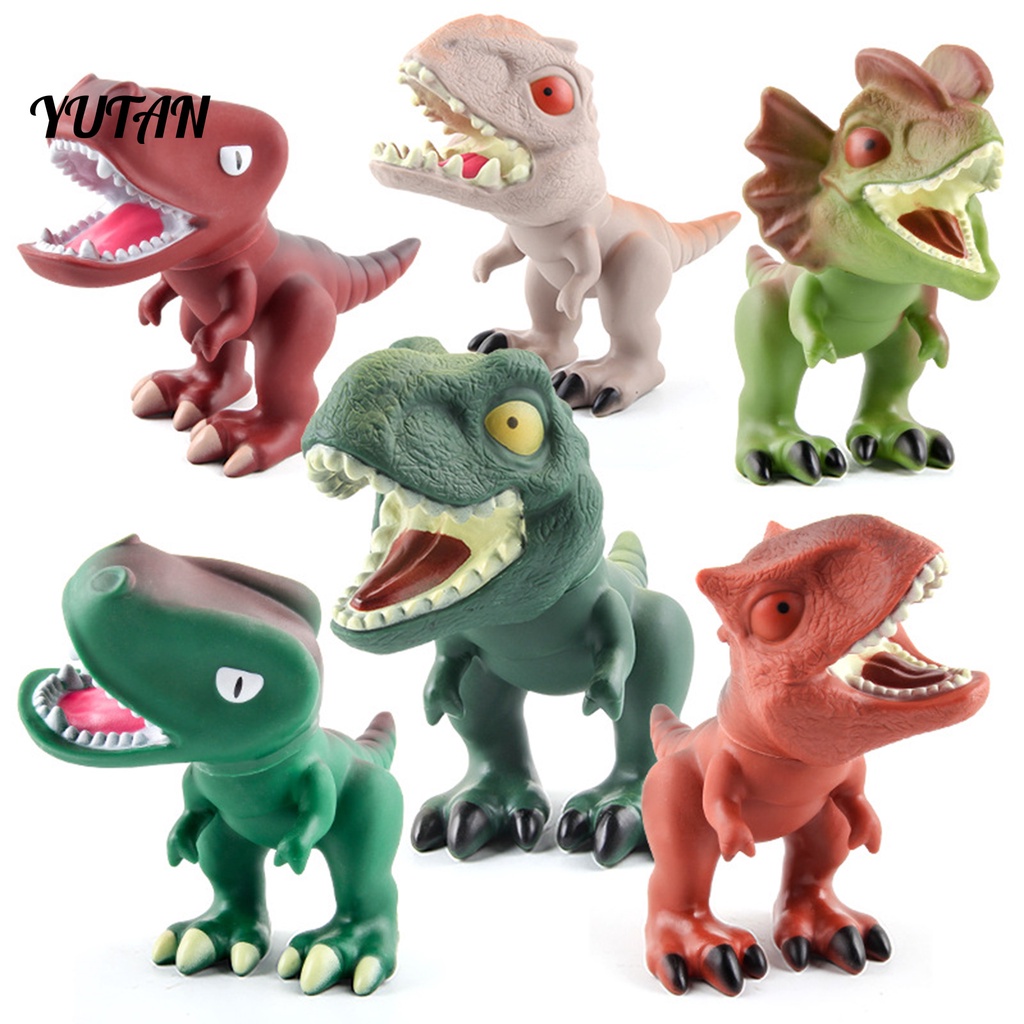 Yu-gi-osaur Đầu Khủng Long 360 Độ Trong Suốt Dễ Tháo Lắp