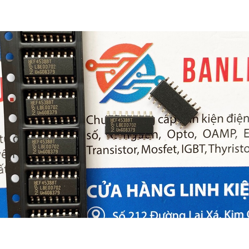 [Combo 3 chiếc] HEF4538BT HEF4538 IC số SOP-16