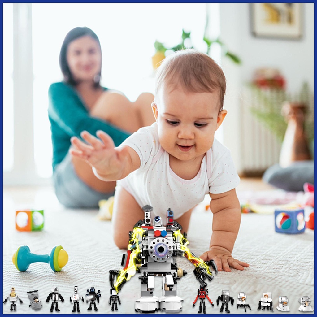 Bộ Đồ Chơi Lắp Ráp Mô Hình Nhân Vật anime bricks