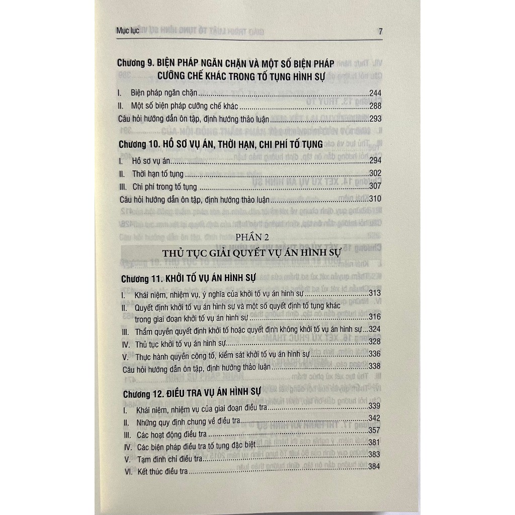 Sách Giáo Trình Luật Tố Tụng Hình Sự Việt Nam - Nhà Sách Pháp Luật New