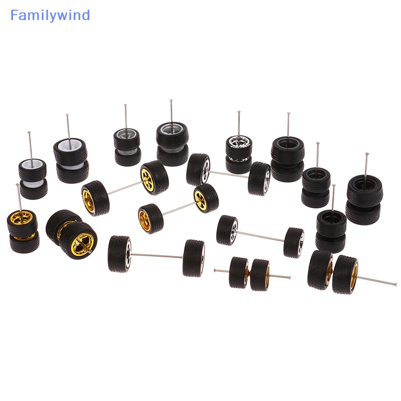 1 Bộ Bánh Xe Hơi Bằng Hợp Kim 10.8 / 12.8mm 1 / 64 Màu Bạc Có Thể Tháo Rời bsc-a Chuyên Dụng