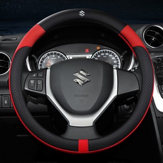 Vỏ Bọc Vô Lăng Xe Hơi suzuki swift grand vitara jimny ertiga sx4 alto ciaz dzire apv Scross xl7 ignis alivio kizashi 2022 Bằng Da Thấm Hút Mồ Hôi acc