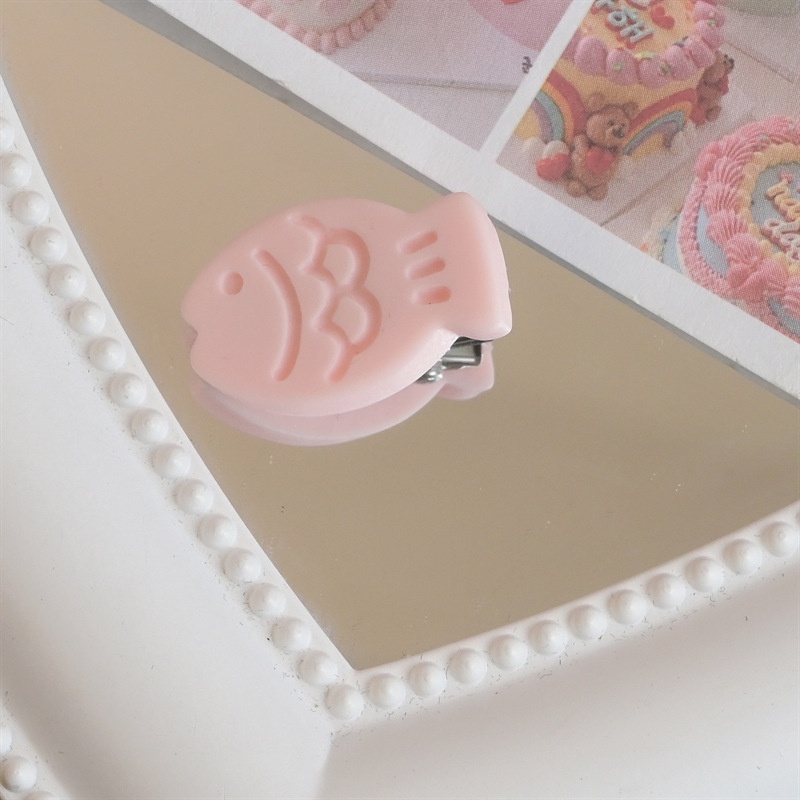 PVN61374 Kẹp Tóc Mỏ Vịt mini Hình Cá Hoạt Hình Dễ Thương Cho Nữ T2