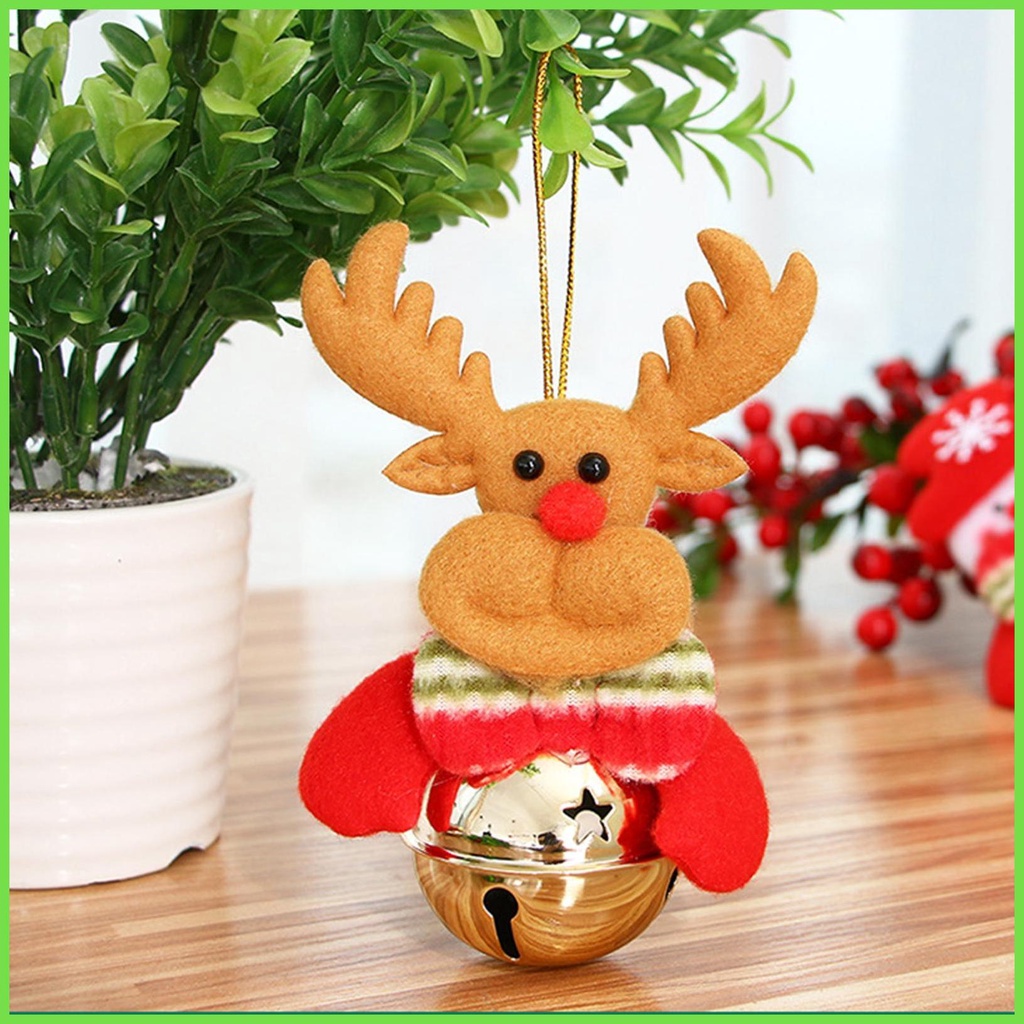 Chuông Giáng Sinh jingle Màu Đỏ Được Làm Từ Công Nhân Tốt, Dùng Làm Chuông Giáng Sinh smbvn smbvn