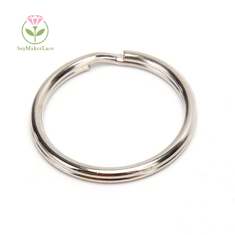 Set 100 Móc Khóa Kim Loại Tự Làm Vòng Nhẫn Tiện Dụng