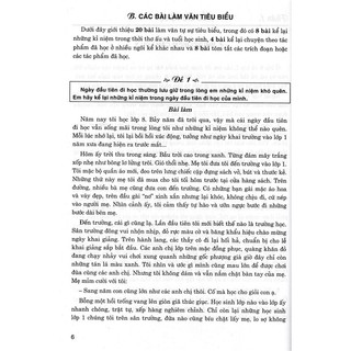 Sách - Những Bài Làm Văn Tiêu Biểu 8 (Dùng Chung Các Bộ SGK Hiện Hành)