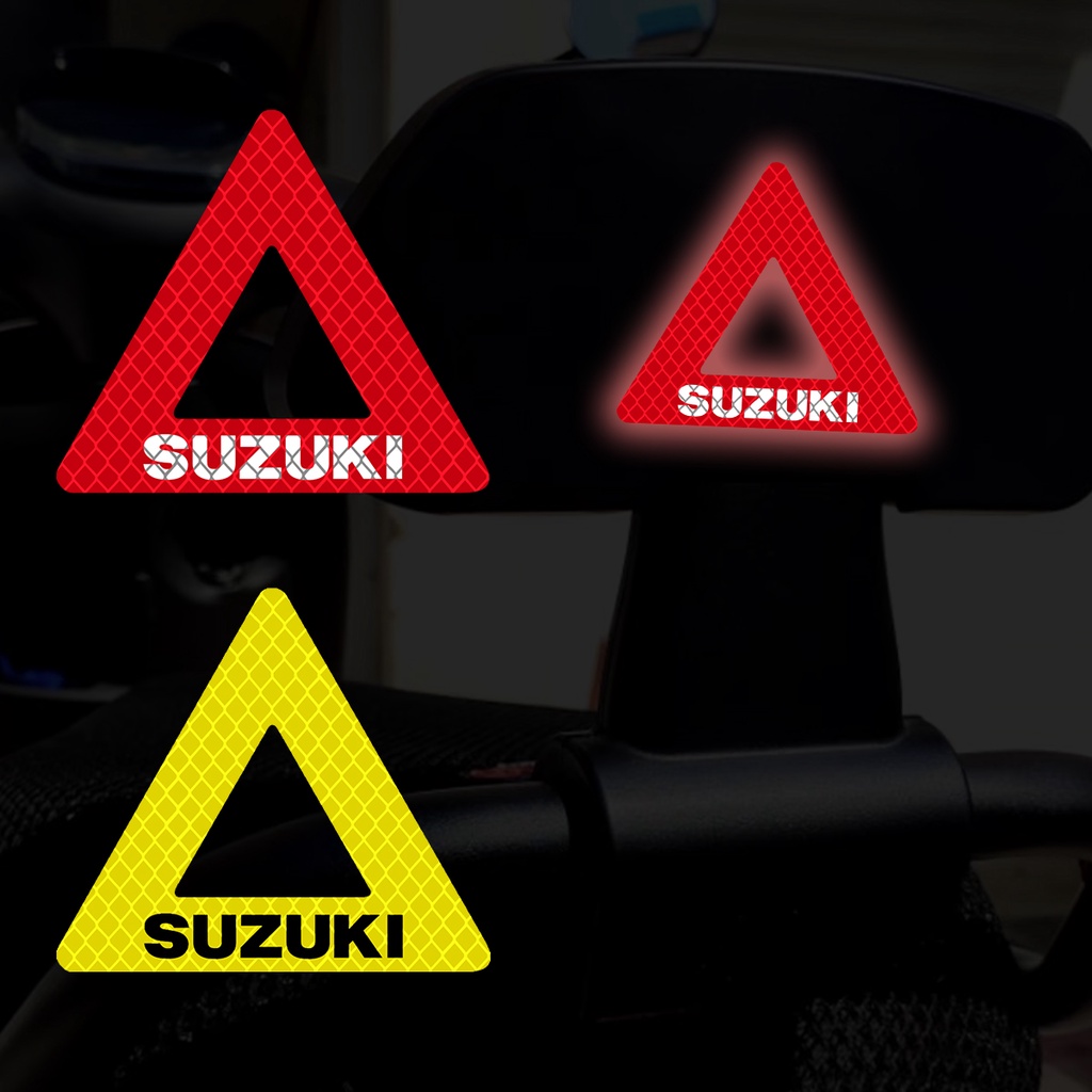 Nhãn Dán Cảnh Báo Tốc Độ Cao Hình Tam Giác 3d Phản Quang Thông Dụng Cho Xe Mô Tô gsx adv150 benelli honda namx