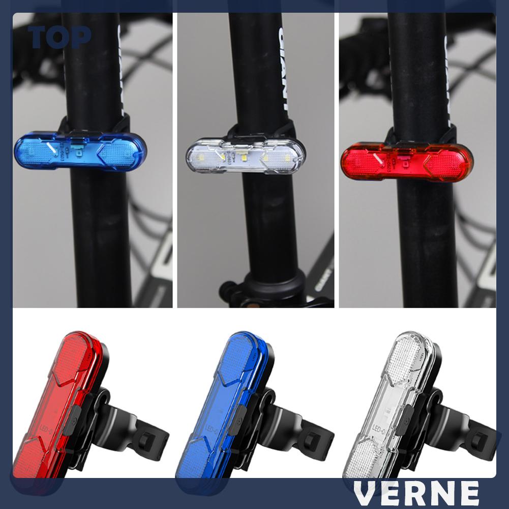 Đèn led Gắn Yên Sau Xe Đạp Sạc usb Chống Nước