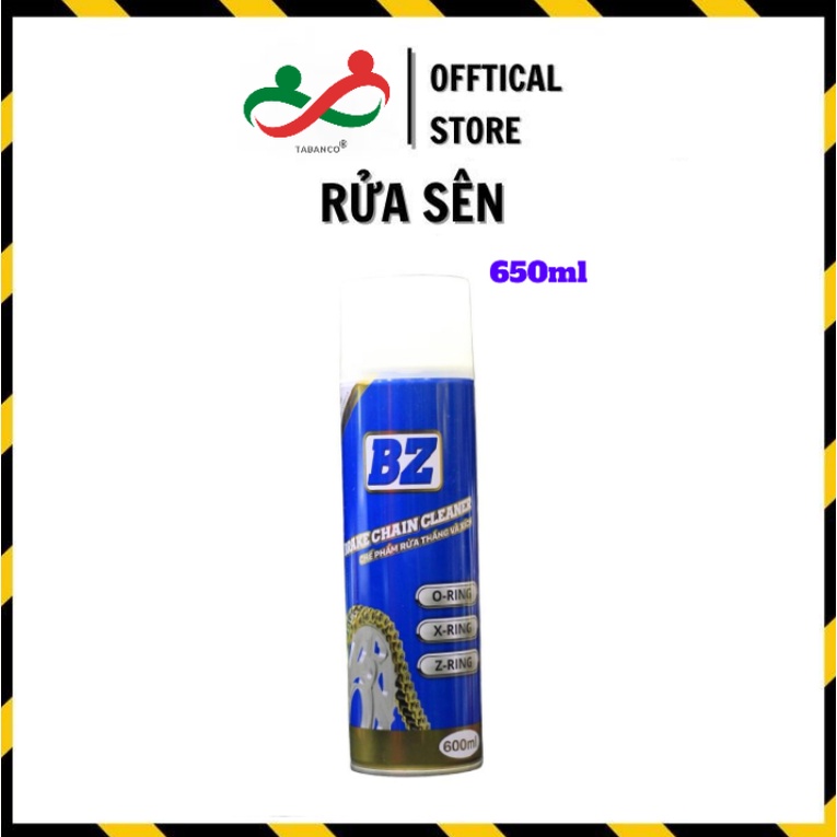 Bộ vệ sinh sên BZ gồm Bôi trơn dưỡng sên BZ + Rửa sên BZ + Bàn chải sên 3D #25024024