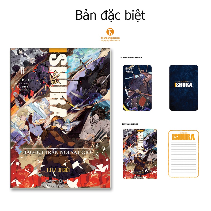 Sách ISHURA – Tu la dị giới - Tập 2: Bão bụi trần nơi sát giới - Thái Hà - Bản Quyền