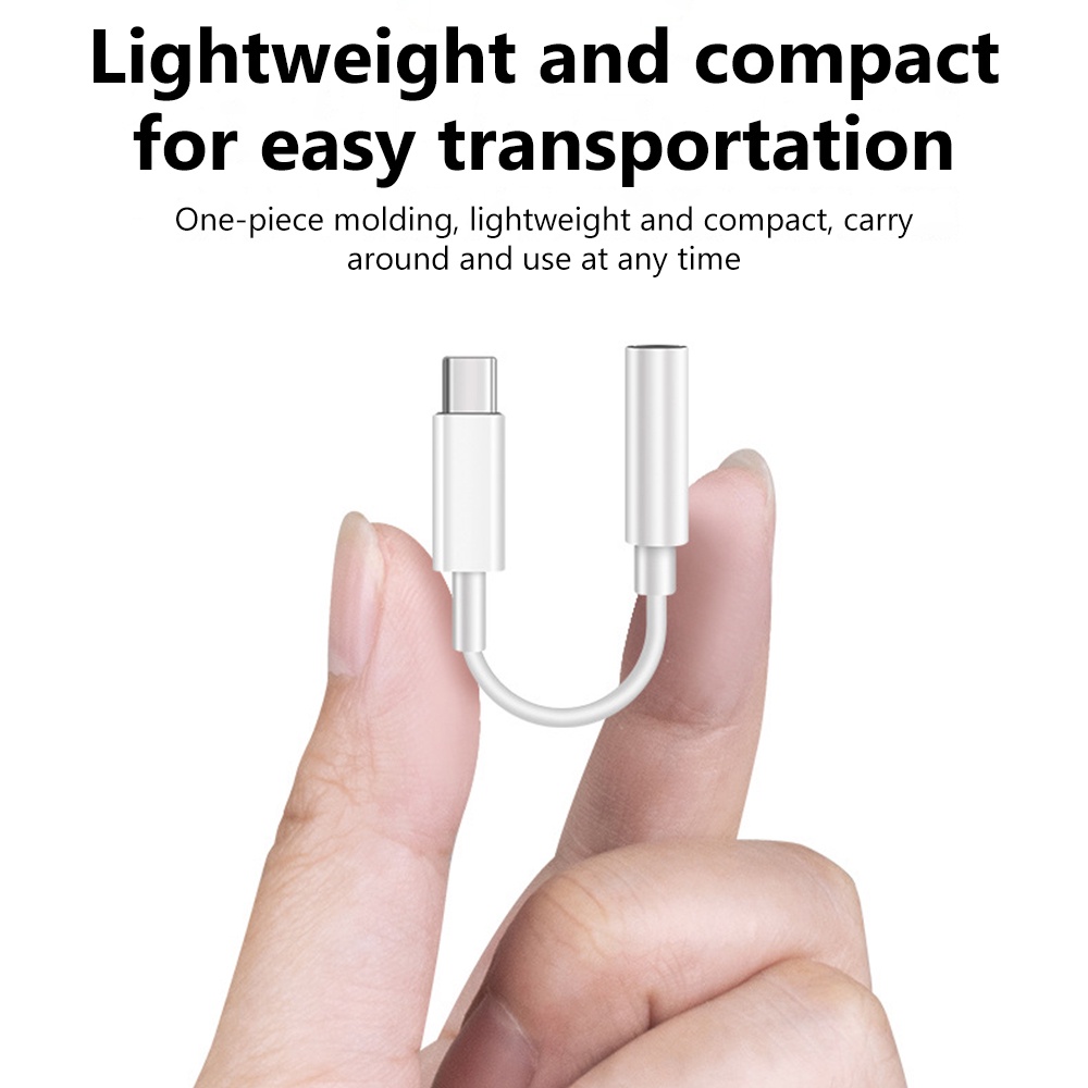 Cáp ChuyểN ĐổI Âm Thanh Tai Nghe LoạI c Sang 3.5mm Cho samsung lp15