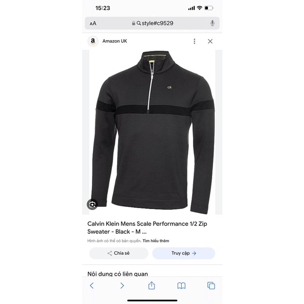 Áo Nam Dài Tay C.K