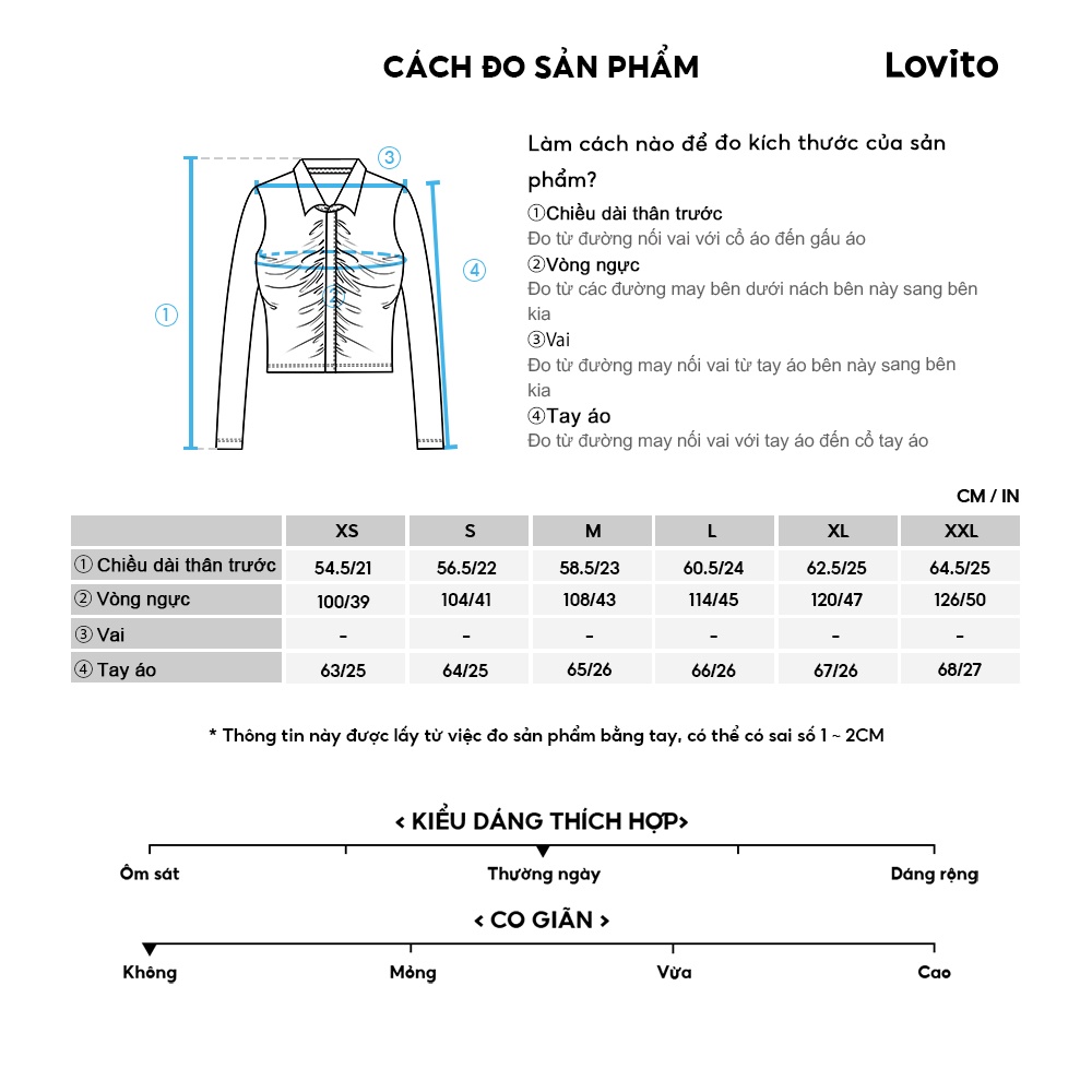 Lovito Áo sơ mi họa tiết hoa Ditsy giản dị cho nữ LNE27079 (Quả mơ)