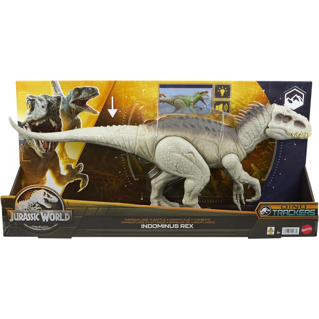 Mô hình khủng long Mattel🦕Jurassic World - Camouflage 'N Battle🦕Indominus Rex