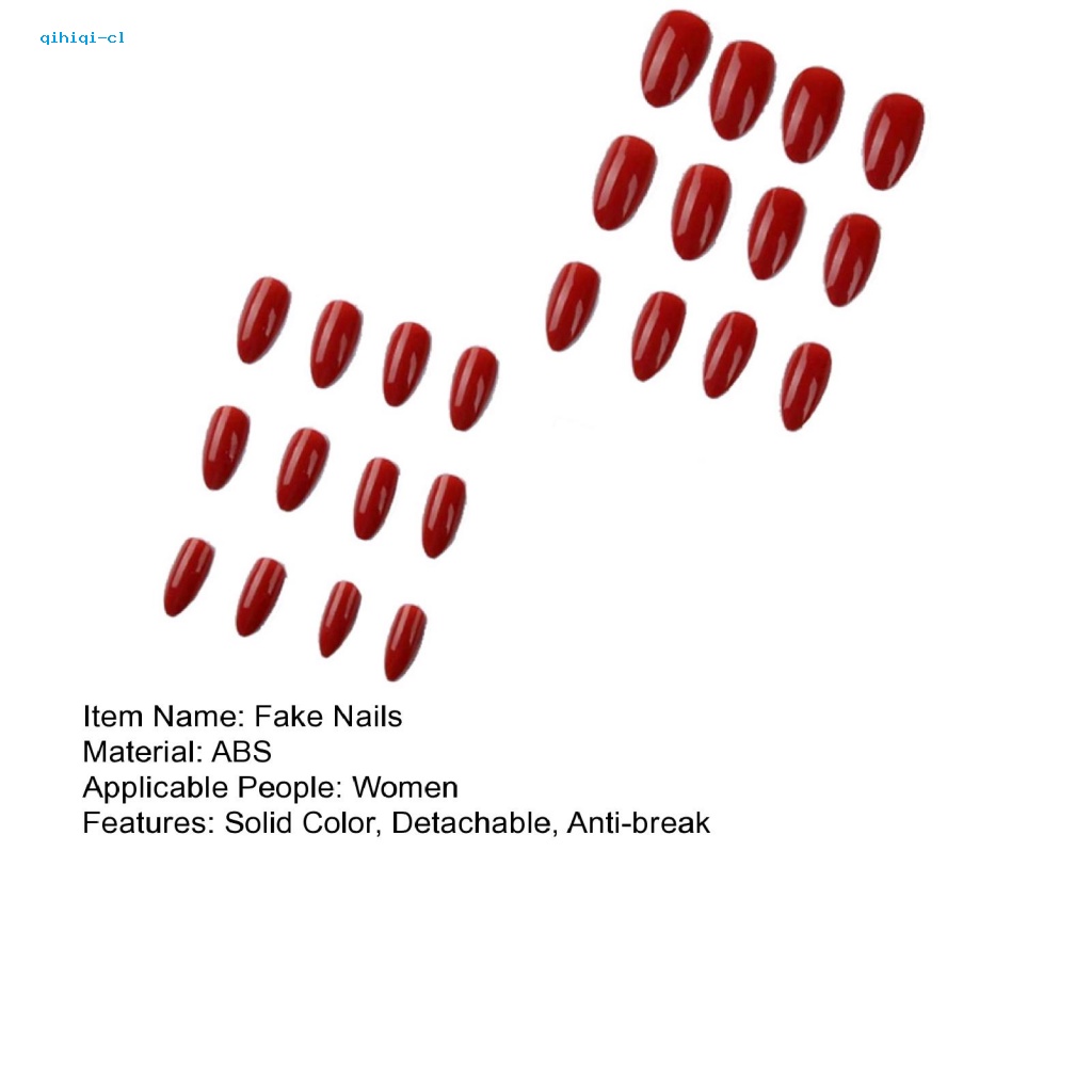 Qihiqi Móng Tay Giả Lấp Lánh Tự Nhiên Bền Và Thoải Mái