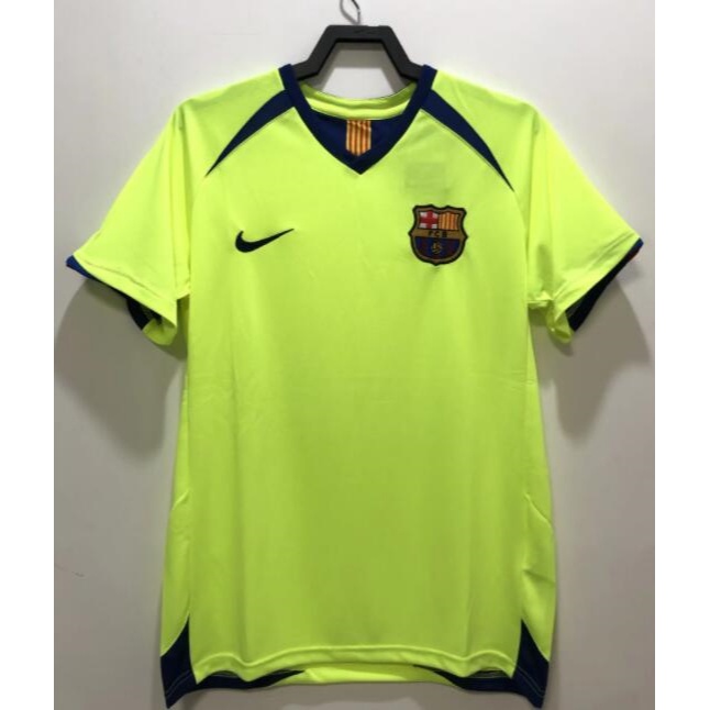 Áo Bóng Đá Số 10 Ronaldo 30 messi Số 2005-06 Đội Tuyển barcelona Sân Nhà Phong Cách retro