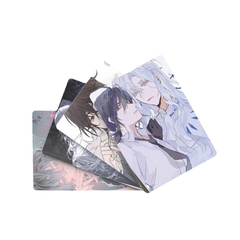 Embrace You Till the End of the Game Flash Laser Photocard Lomo Card