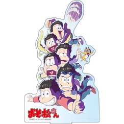 Mô hình Standee Osomatsu-san mr. Osomatsu chibi anime 5 thành viên Phụ kiện trang trí để bàn góc học