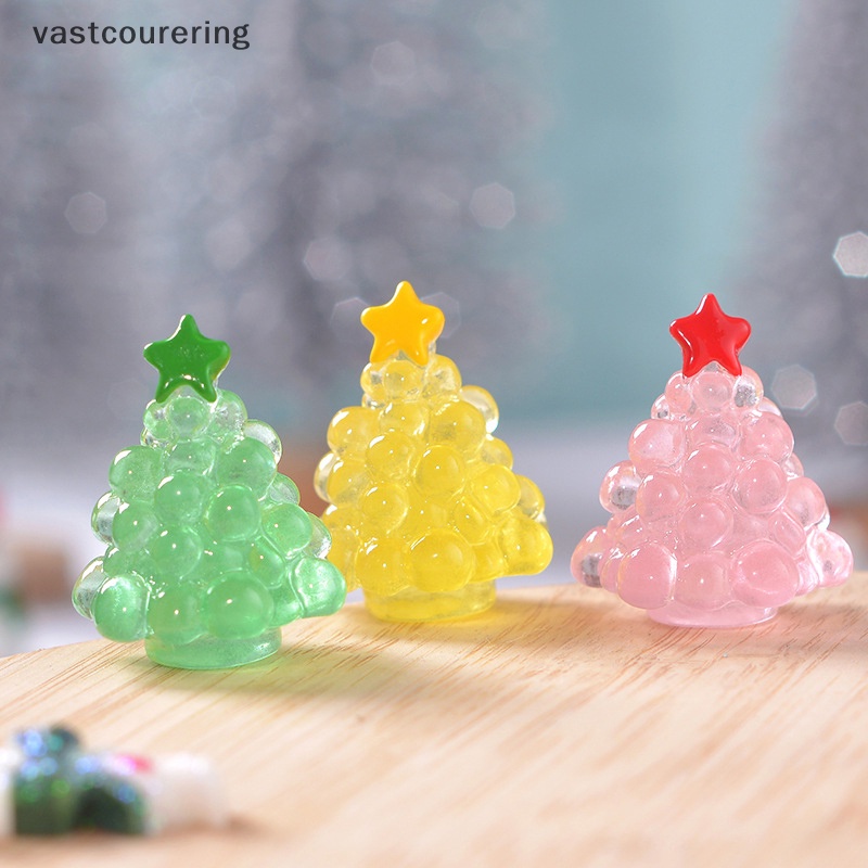 Bình Hoa mini Phát Sáng Dùng Trang Trí Cây Thông Giáng Sinh Độc Đáo