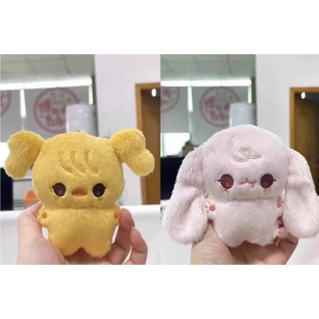 Móc Khóa Thỏ Nhồi Bông Dễ Thương