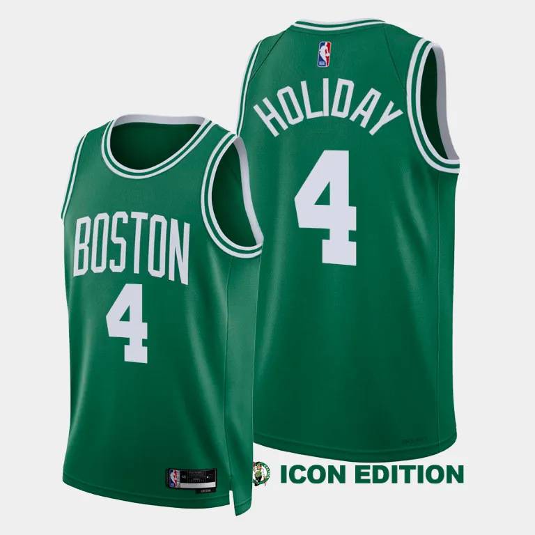 Áo Bóng Rổ jersey 23-24 nba celtics Phiên Bản Thành Phố mykhailiuk gabriel Màu Xanh Lá Cây Cho Nam Và Nữ