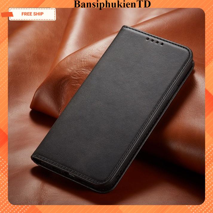 Bao da Oppo A38 4G,A57 4G, A58 4G, A77s, A78 bao da có ngăn để thẻ, may viền chắn chắn